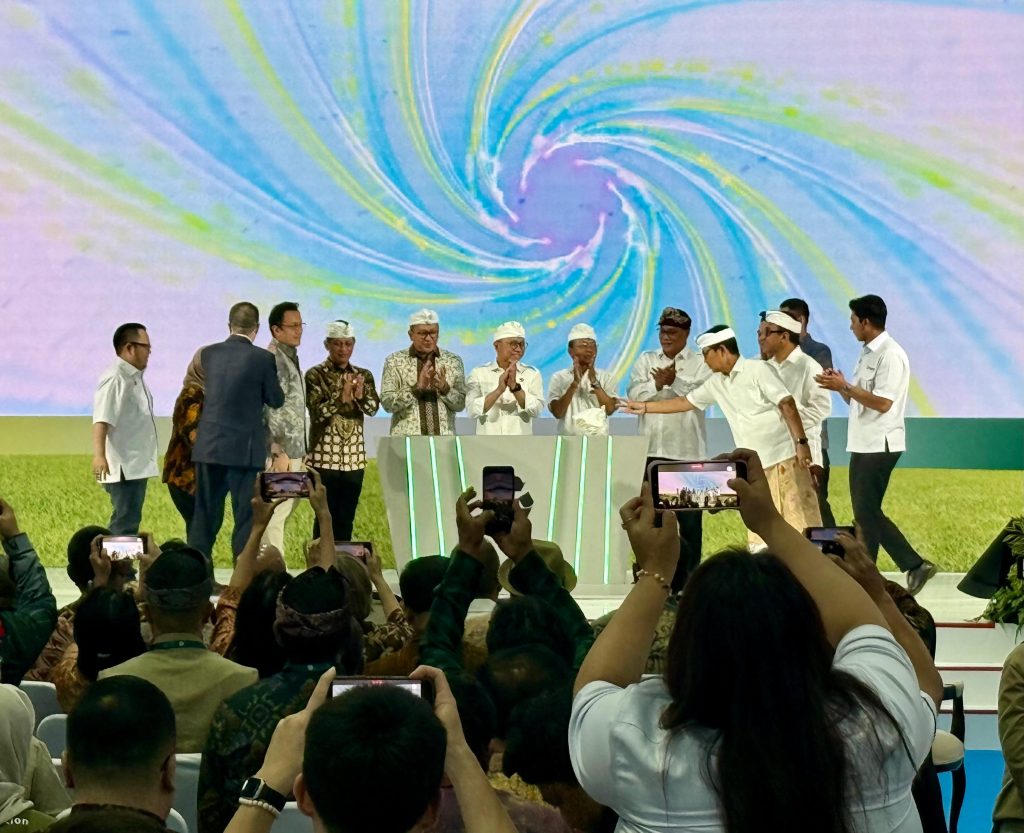 Peresmian Pembangunan PSEL di Bali, Rabu (8/7).