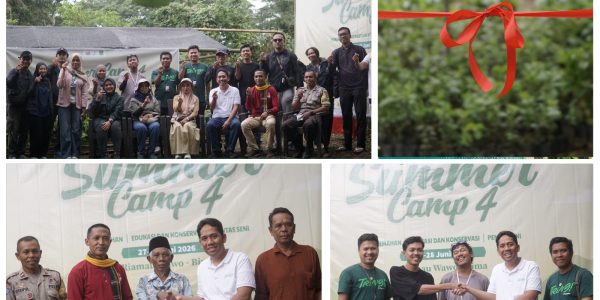 Peresmian Rumah Bibit Serta Penyerahan Bantuan Pembelian 1.000 Bibit Kopi dari Pegadaian Area Pulau Sumbawa.