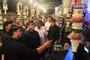 Meranggi Festival yang digelar Sekaa Teruna Yowana Dharma Laksana, Banjar Meranggi, Desa Kesiman Petilan, Kecamatan Denpasar Timur, Kamis (9/7).