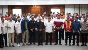 Rapat Kerja Provinsi (Rakerprov) KONI Bali 2026 di Gedung Wiswa Sabha Utama, Selasa (21/7).