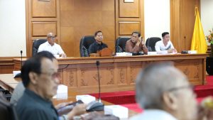 Rapat Kerja Komisi IV DPRD Kabupaten Badung bersama Dinas Pendidikan, Kepemudaan dan Olahraga (Disdikpora) serta Dinas Kebudayaan Kabupaten Badung, Rabu (22/7/2026).