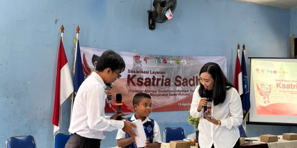 Pemkot Denpasar mengenalkan inovasi Ksatria Sadhu, film animasi edukasi hukum usia dini untuk membangun karakter generasi muda yang sadar hukum dan berdisiplin.