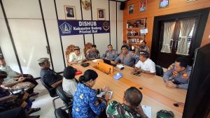 Rapat Dishub Badung Bahas Penertiban Kemacetan di Kawasan Terminal Mengwi.