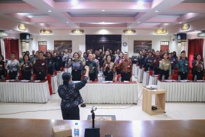 Pendidikan dan Pelatihan Calon Pasukan Pengibar Bendera Pusaka (Paskibraka) Provinsi Bali, Jumat (31/7/2026).