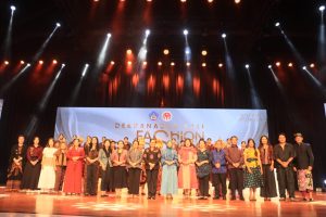Pelaksanaan Dekranasda Bali Fashion Road Show yang digelar Dekranasda Provinsi Bali di Kota Denpasar dan dihadiri Ketua Dekranasda Provinsi Bali, Ny. Putri Koster, serta disambut langsung Ketua Dekranasda Kota Denpasar, Ny. Sagung Antari Jaya Negara, di Gedung Dharma Negara Alaya, Lumintang Denpasar, Rabu (12/8).