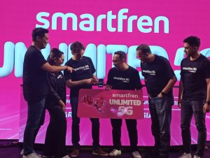PT XLSMART Telecom Sejahtera Tbk (XLSMART) melalui merek layanan SMARTFREN menghadirkan inovasi Unlimited 5G yang mulai dikenalkan di Pulau Bali saat media update di Kuta Badung Sabtu (15/8/2026)