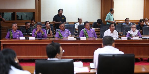 Rapat Kerja Komisi IV DPRD Bali dengan Jakaran Hotel Westin dan Serikat Pekerja.