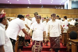 Rapat Paripurna DPRD Kabupaten Badung, Kamis (3/9).