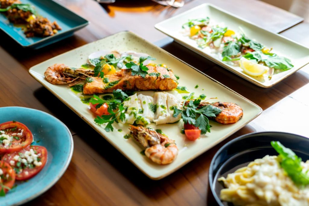 Hidangan Jardin Steakhouse Katika Plaza, Kuta, Badung.